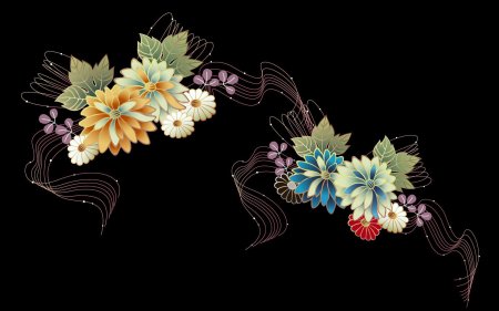 Цветок абстракция