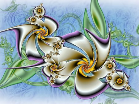 Фантазийные цветы