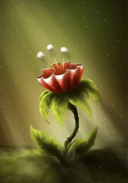 Сказочные цветы