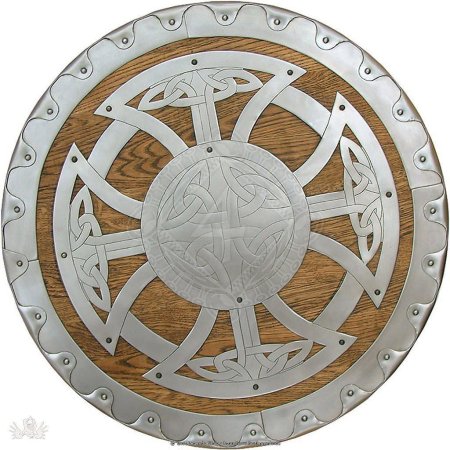 Круглый щит викингов