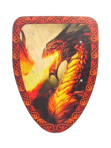 Щит с драконом