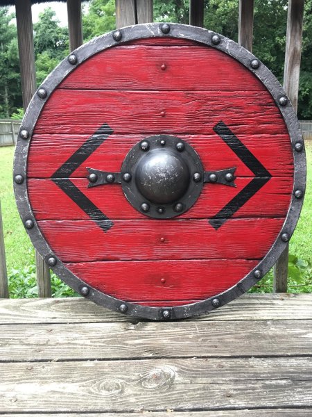 Щит викинга без умбона