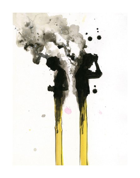 Акварельная картина