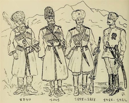 Пластуны черноморского казачьего войска