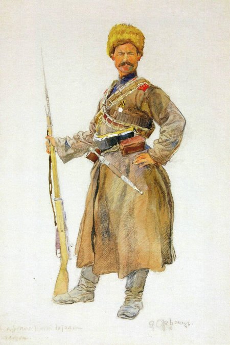 Одежда сибирских казаков 17 века