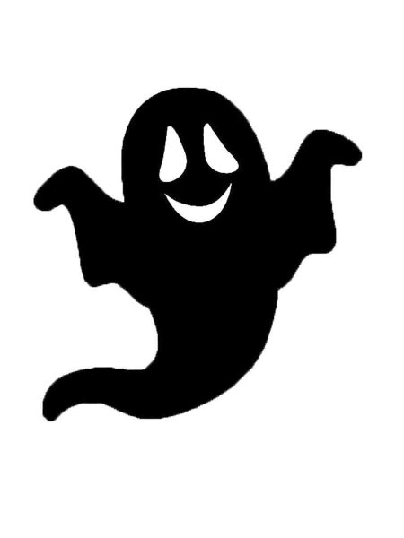 Силуэт привидения