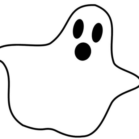 Привидение на хэллоуин