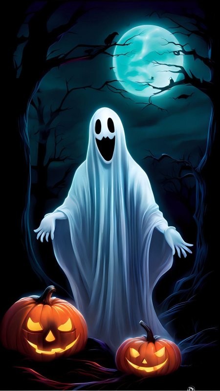 Хэллоуин призрак
