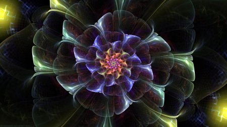 Фракталы цветы