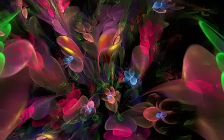 Абстрактные цветы