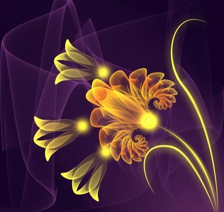 Фантазийные цветы