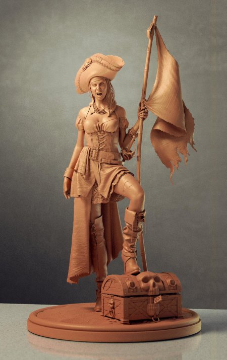 Скульптура из глины