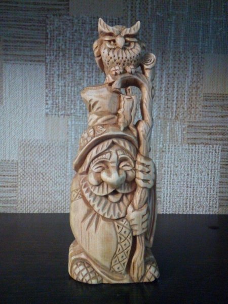 Скульптурная резьба по дереву