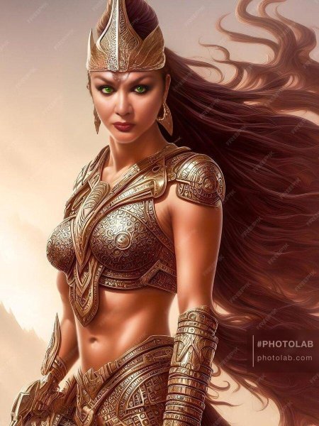 Девушка воин