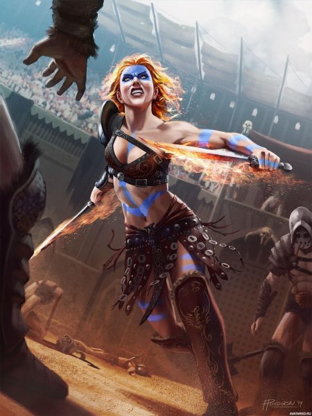 Девушка из фэнтези