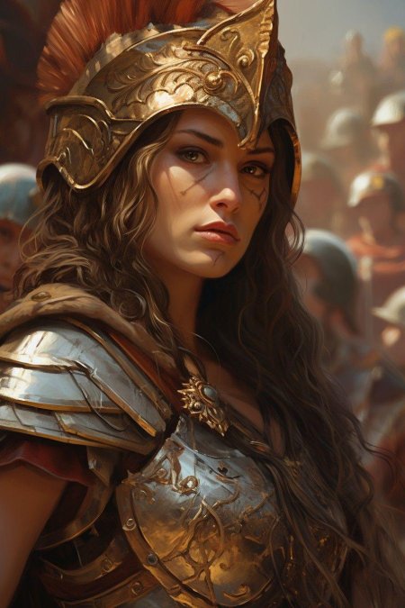 Воительница фэнтези