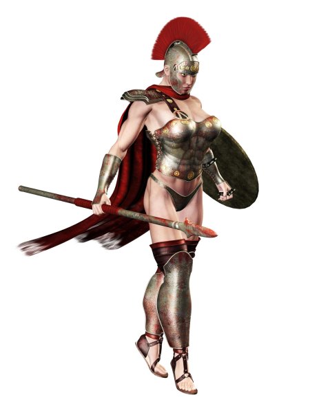 Римский легионер женщина