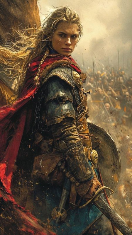 Воительница фэнтези