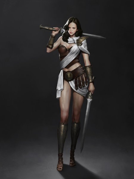 Фэнтези воительницы