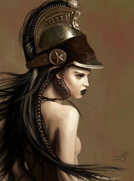 Воин девушка