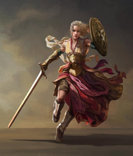 Валькирия воительница викинги