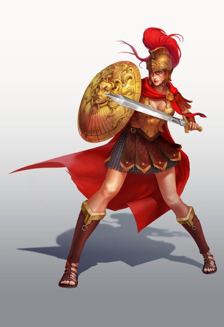 Афина богиня