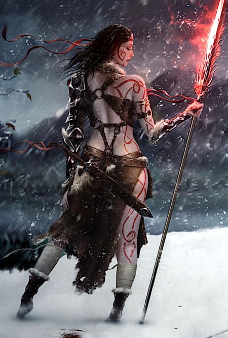 Фэнтези воительницы