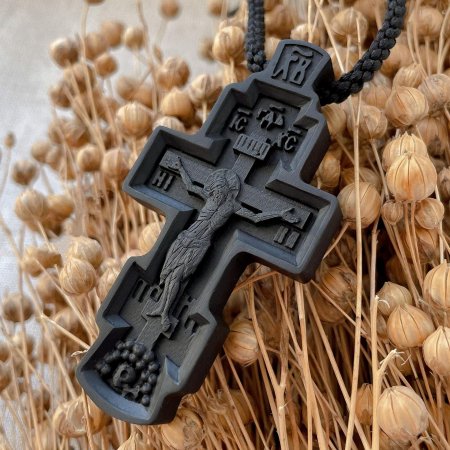 Деревянный крестик нательный мужской