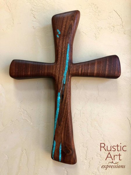 Крест деревянный