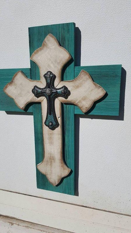 Painted cross