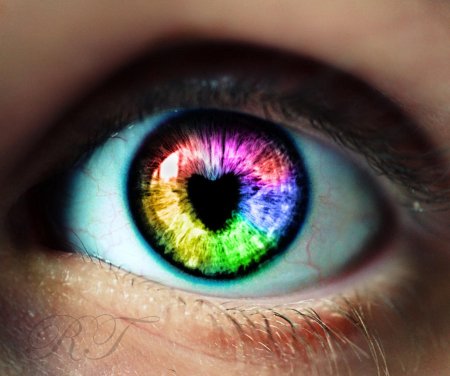 Радужные глаза