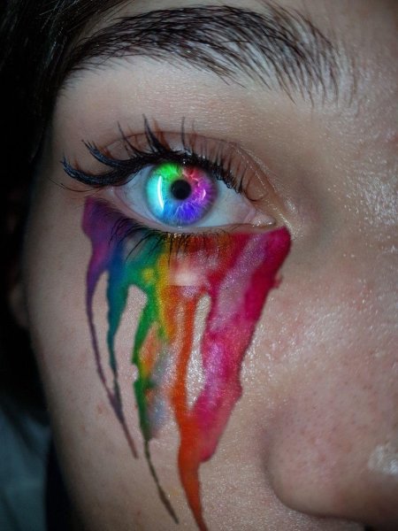 Радужные глаза