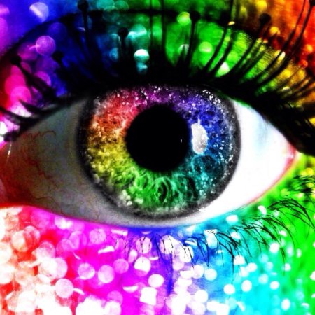 Радужные глаза