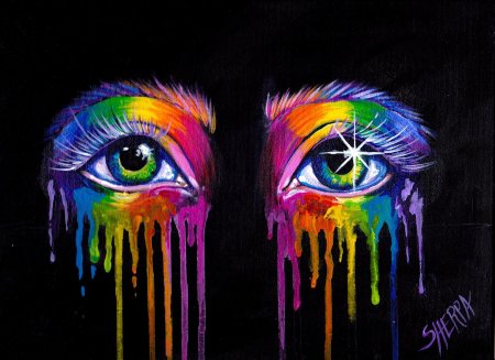 Радужные рисунки