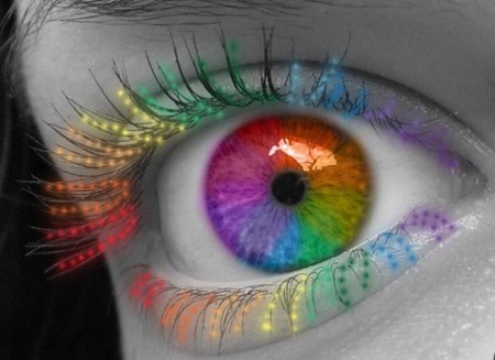 Радужные глаза