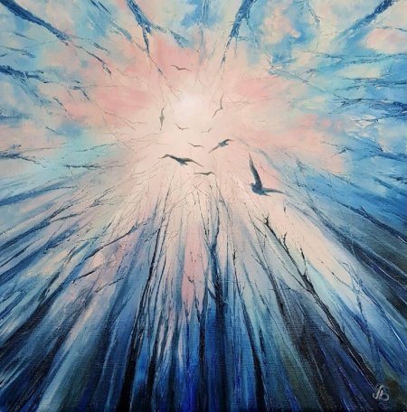 Полет в живописи