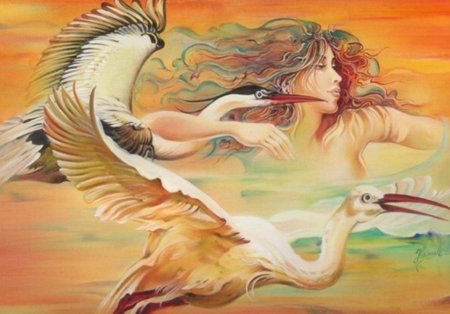 Польская художница anna ewa miarczynska