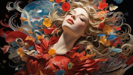 Арты нейросети девушки