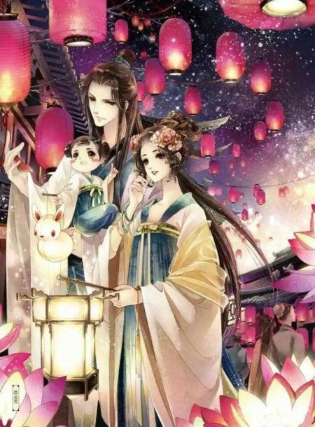 Аниме император и императрица