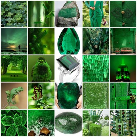 Грин дорлинг камень зелёный