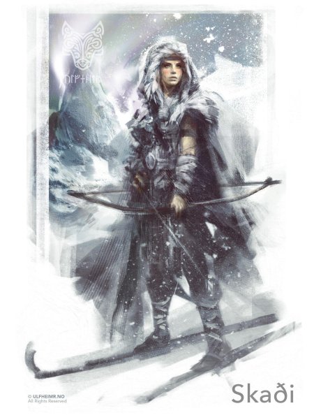 Скади скандинавский бог