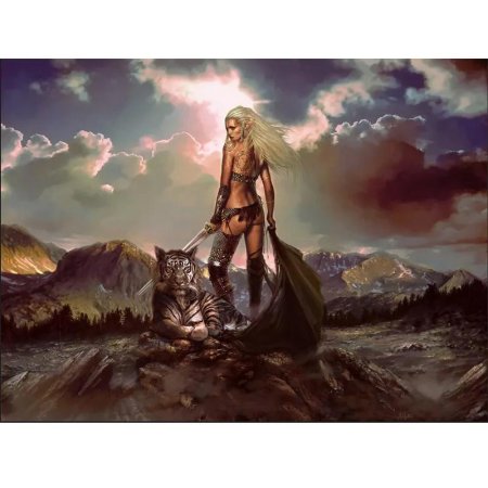 Богиня диана воительница