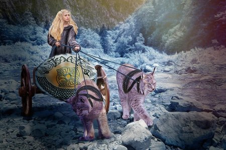 Фрея скандинавская богиня