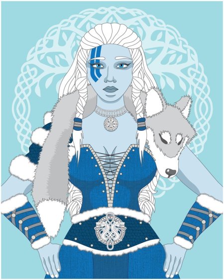 Богиня скади