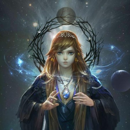 Богиня магии дарк фэнтези