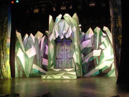 Волшебник изумрудного города сценография