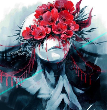 Цветок из токийский гуль