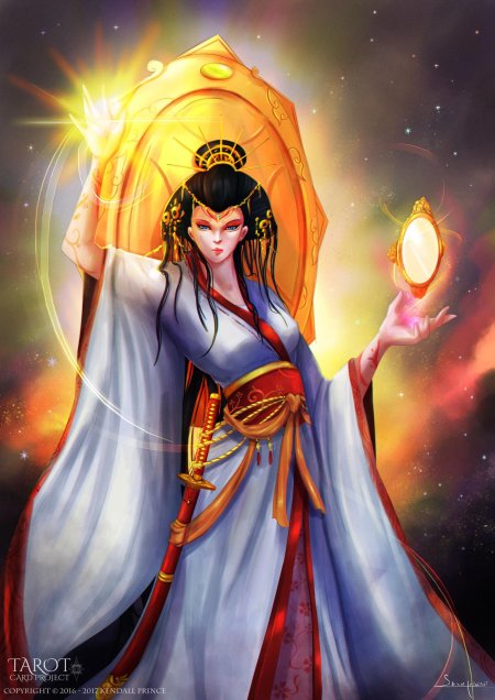 Богиня солнца аматэрасу