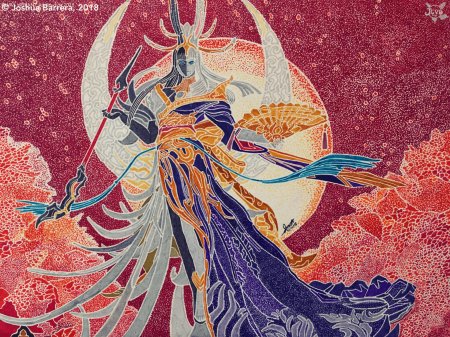 Цукиёми богиня луны