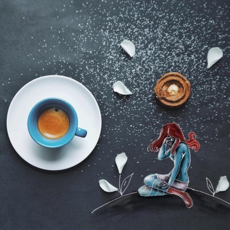 Итальянская художница cinzia bolognesi утро